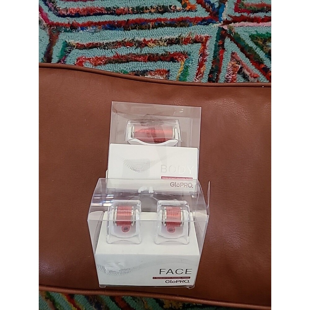 GloPro Replacement Microtip Face Heads Brand New IN Box 2 Pcs + 1 Long 3 Pcs